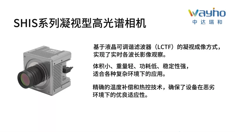 SHIS系列凝视型高光谱相机